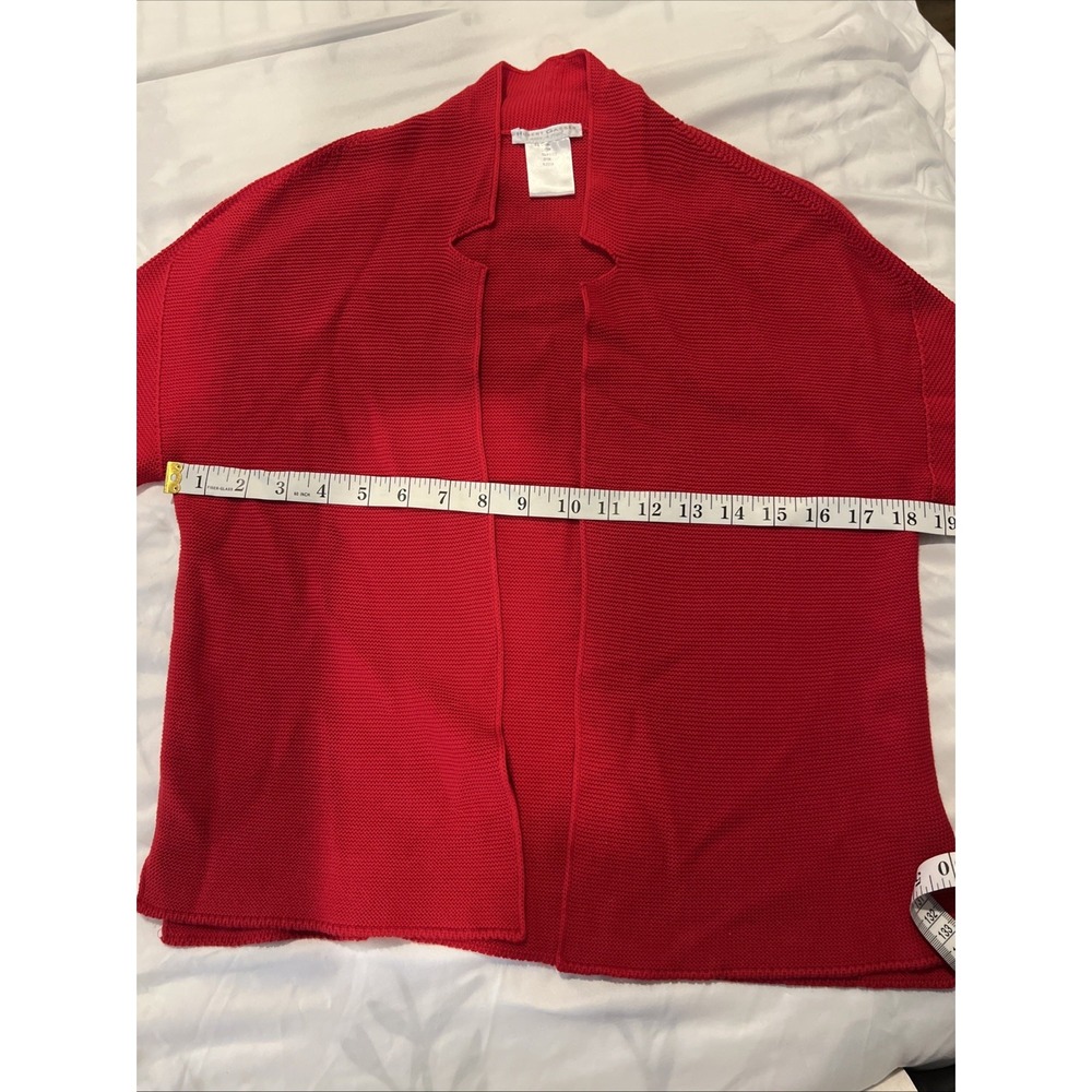Hubert Gasser Cardigan Red 100% Cotton